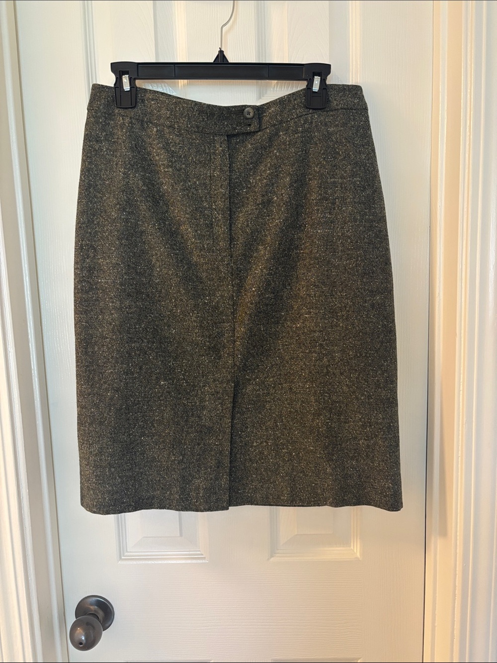 Classic Tweed Pencil Skirt - Sz 10